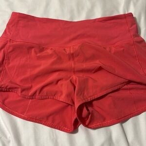 Lululemon Speed Up shorts